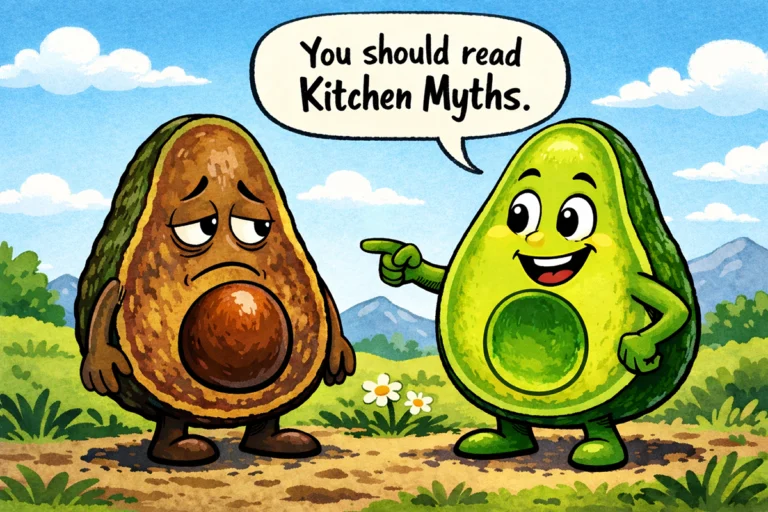 Brown avocado