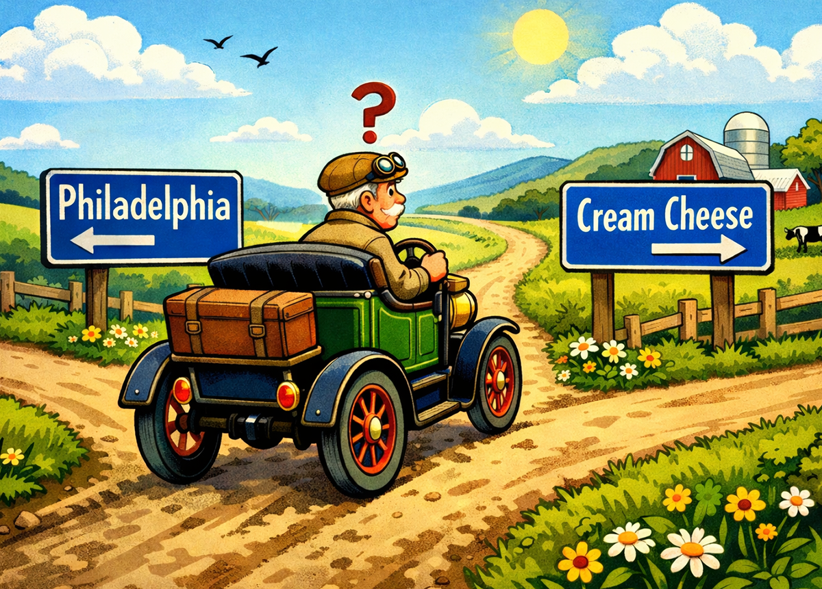 Philadelphia cream cheese