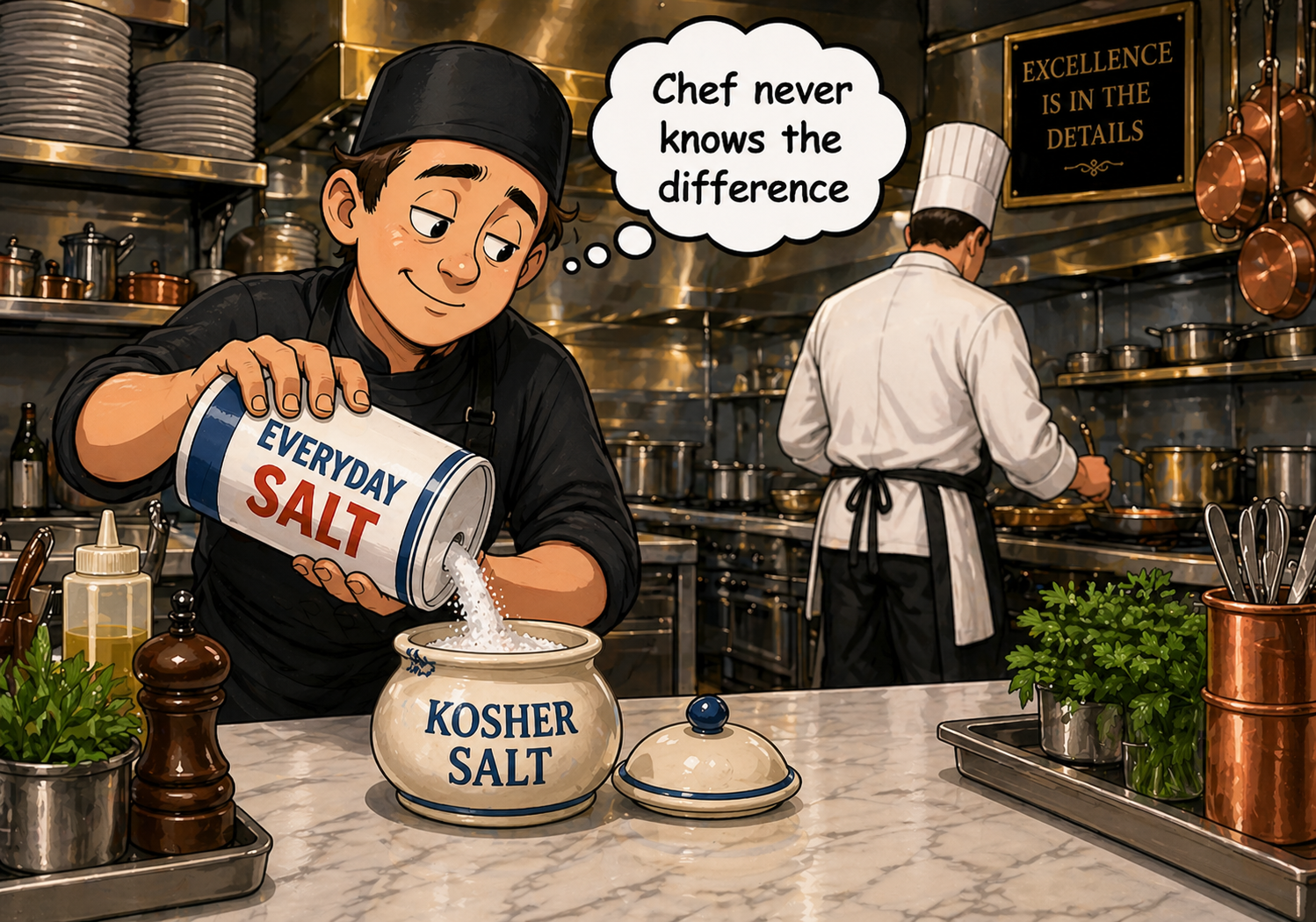 Replacing kosher salt