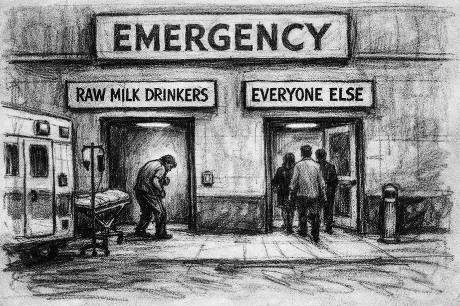 Raw milk dangers