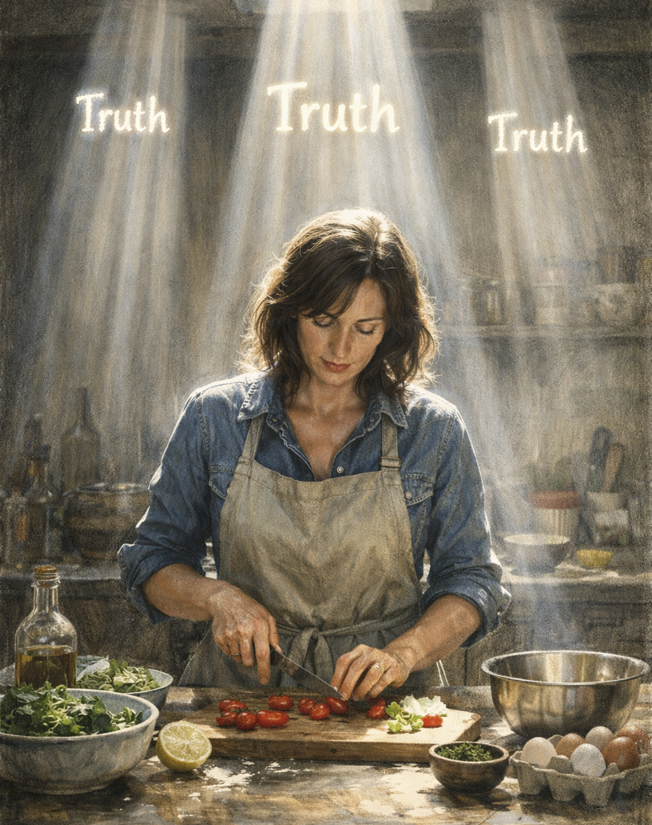 Woman Cooking Truth-2